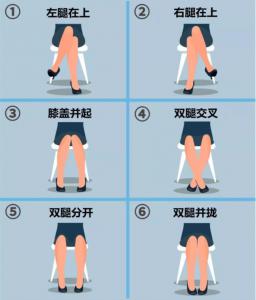 从坐姿看出你是什么性格!