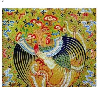 心理测试:哪一幅凤凰刺绣最精致?测你在猪年哪方面最好运
